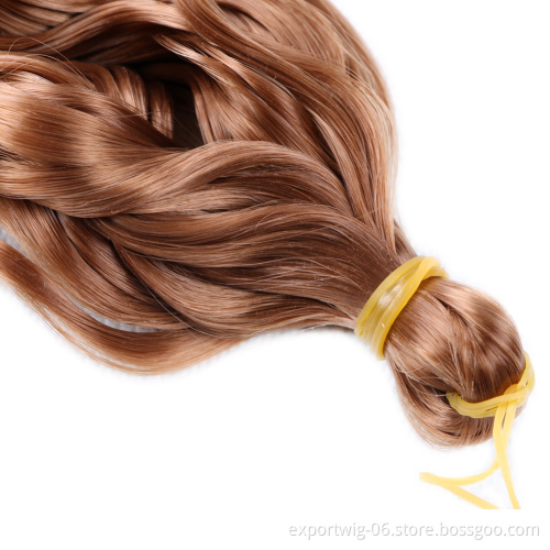 30 inch Synthetic Long Deep Wave Twist Crochet Braid Hair Extension Soft Natural Curly Deep Wavy Braiding Hair